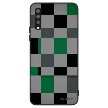 Hülle für Samsung Galaxy A70 A705F - Block Grid