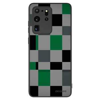 Hülle für Samsung Galaxy S20 Ultra 5G G988F - Block Grid