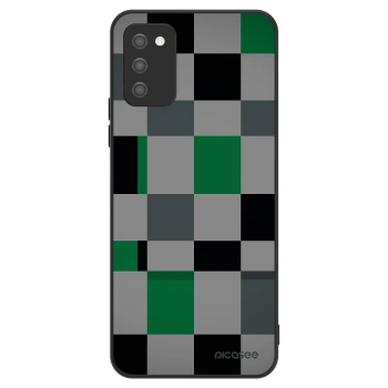 Hülle für Samsung Galaxy A02s A025G - Block Grid