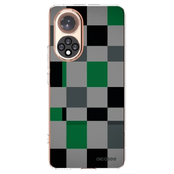 Picasee Huawei Nova 9 Hülle - Transparentes Silikon - Block Grid