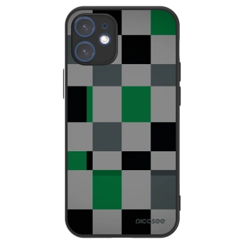 Picasee ULTIMATE CASE MagSafe für Apple iPhone 12 mini - Block Grid