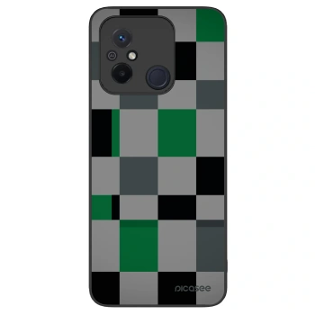 Hülle für Xiaomi Redmi 12C - Block Grid