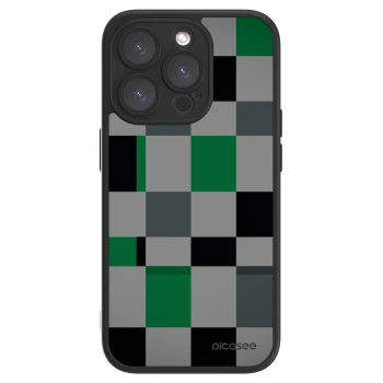 Picasee ULTIMATE CASE für Apple iPhone 15 Pro - Block Grid