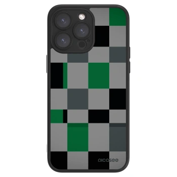 Picasee ULTIMATE CASE MagSafe für Apple iPhone 15 Pro Max - Block Grid