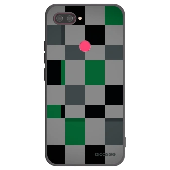 Hülle für Xiaomi Mi 8 Lite - Block Grid