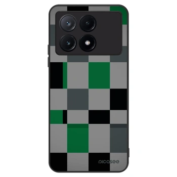 Hülle für Xiaomi Poco X6 Pro - Block Grid