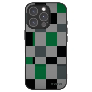 Hülle für Apple iPhone 16 Pro - Block Grid