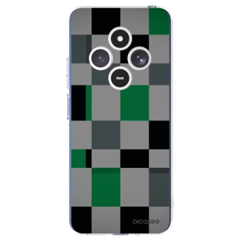 Picasee Xiaomi Redmi 14C Hülle - Transparentes Silikon - Block Grid
