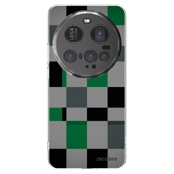 Picasee Xiaomi 15 Ultra Hülle - Transparentes Silikon - Block Grid