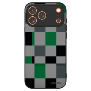 Picasee ULTIMATE CASE MagSafe für Apple iPhone 17 Pro Max - Block Grid