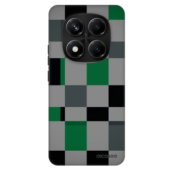 Hülle für Xiaomi Redmi Note 14 Pro+ 5G - Block Grid