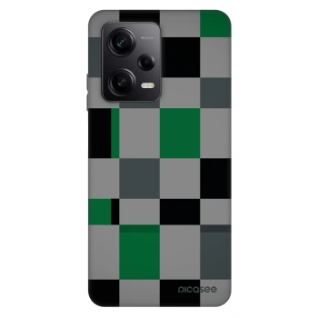 Hülle für Xiaomi Redmi Note 12 Pro+ 5G - Block Grid