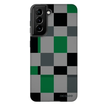 Hülle für Samsung Galaxy S21 FE 5G - Block Grid