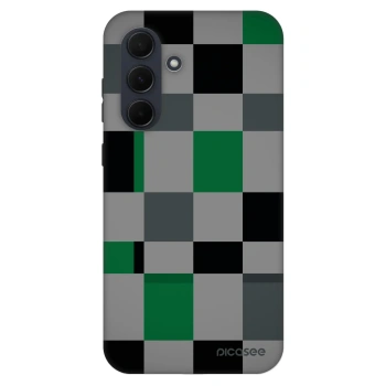 Hülle für Samsung Galaxy A35 5G A356B - Block Grid