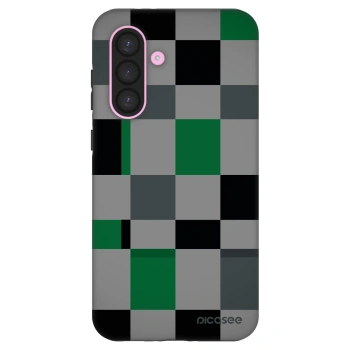 Hülle für Samsung Galaxy A56 5G A566B - Block Grid