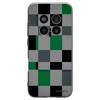 Picasee Honor Magic8 Pro 5G Hülle - Schwarzes Silikon - Block Grid