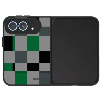 Hülle für Apple iPhone Duo - Block Grid