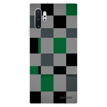 Hülle für Samsung Galaxy Note 10+ N975F - Block Grid