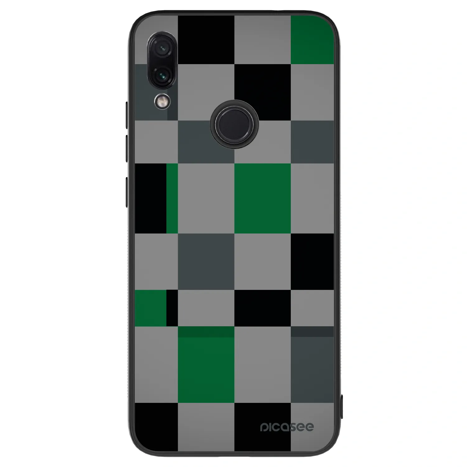 Picasee ULTIMATE CASE für Xiaomi Redmi Note 7 - Block Grid