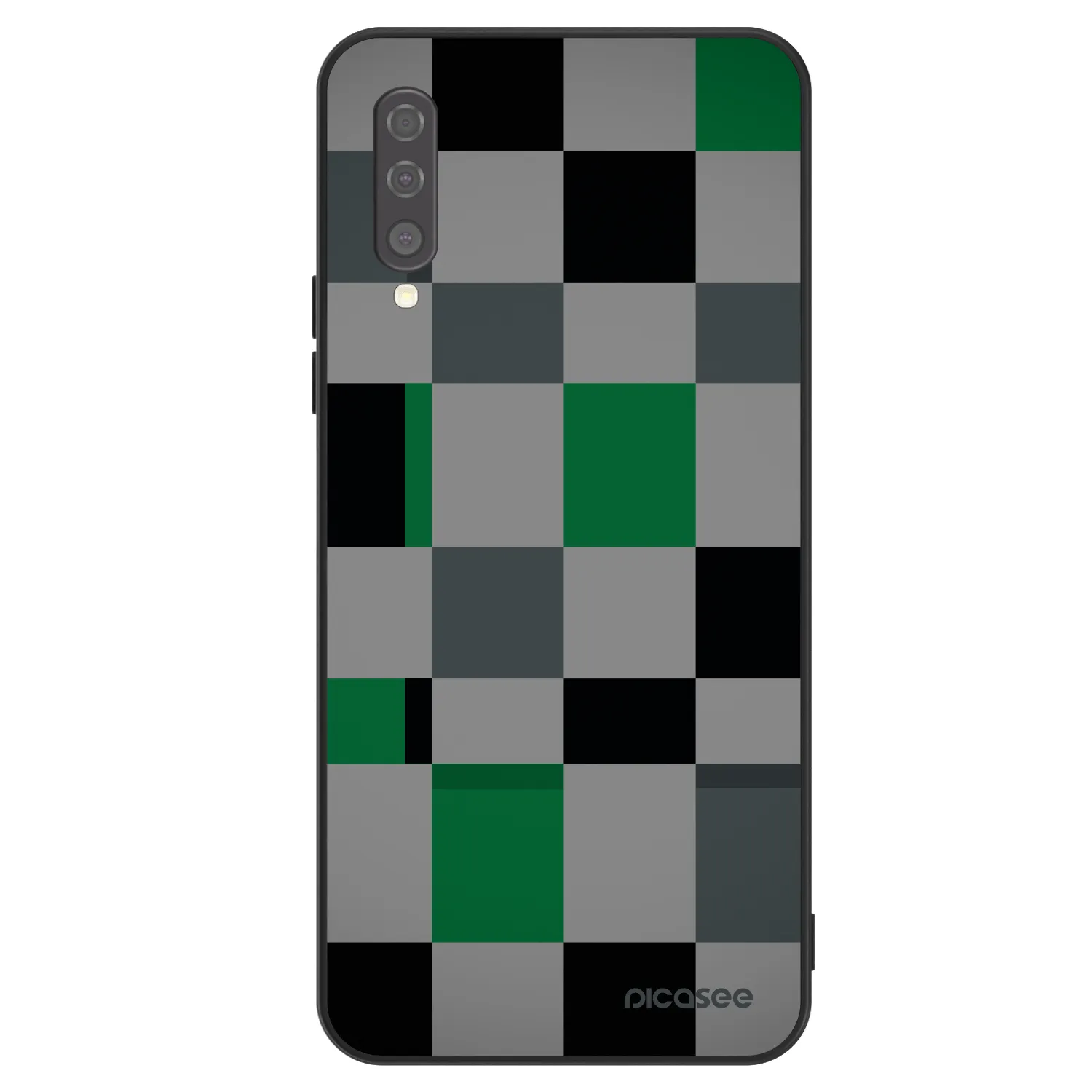 Picasee ULTIMATE CASE für Samsung Galaxy A50 A505F - Block Grid