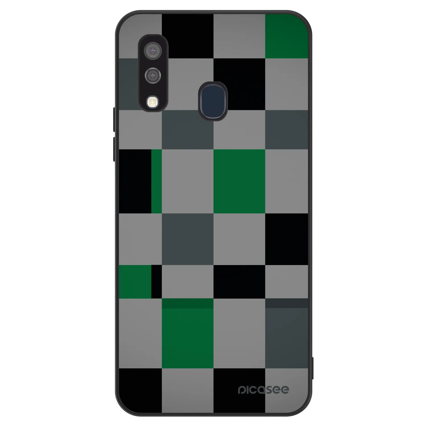 Picasee ULTIMATE CASE für Samsung Galaxy A40 A405F - Block Grid