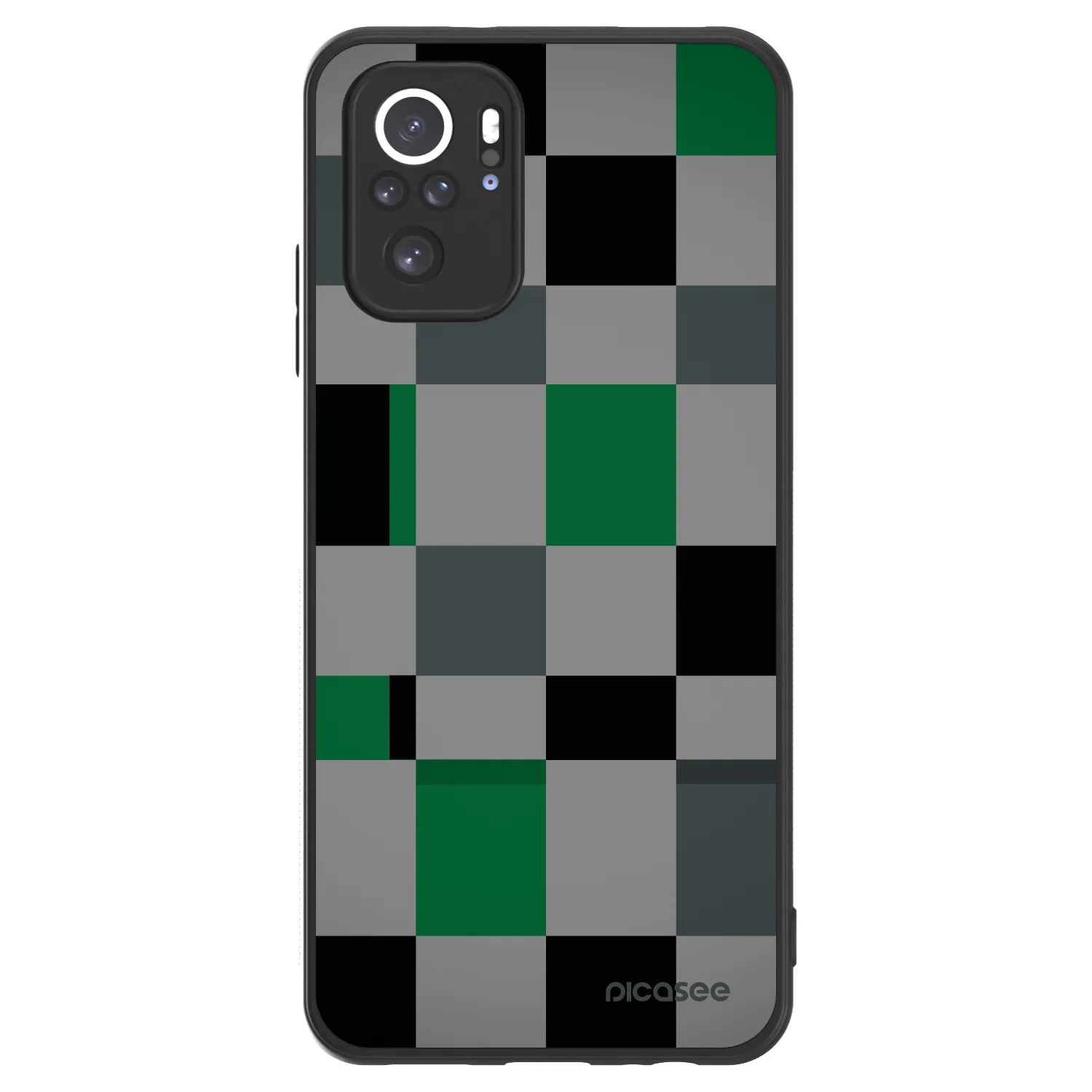 Picasee ULTIMATE CASE für Xiaomi Redmi Note 10 - Block Grid