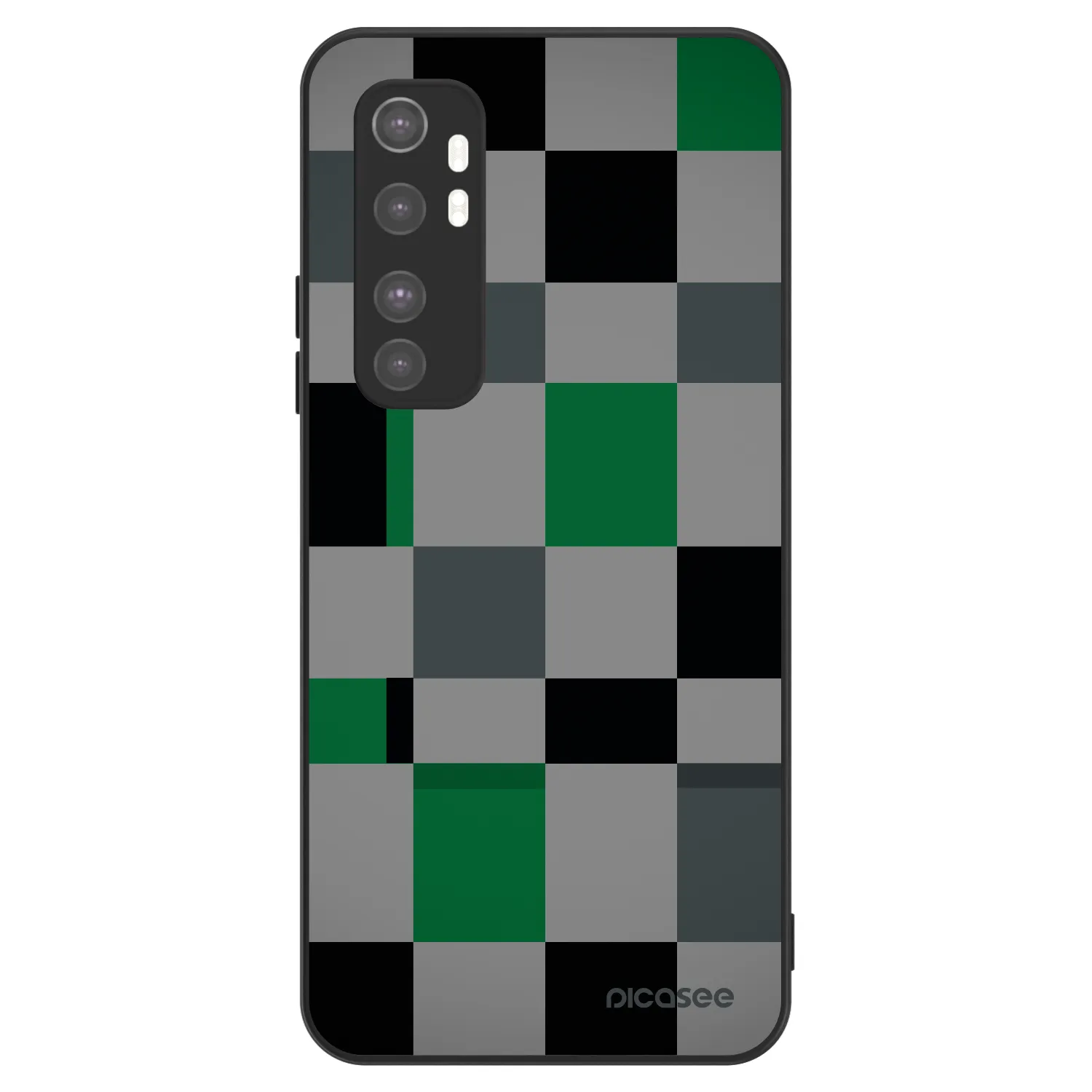 Picasee ULTIMATE CASE für Xiaomi Mi Note 10 Lite - Block Grid
