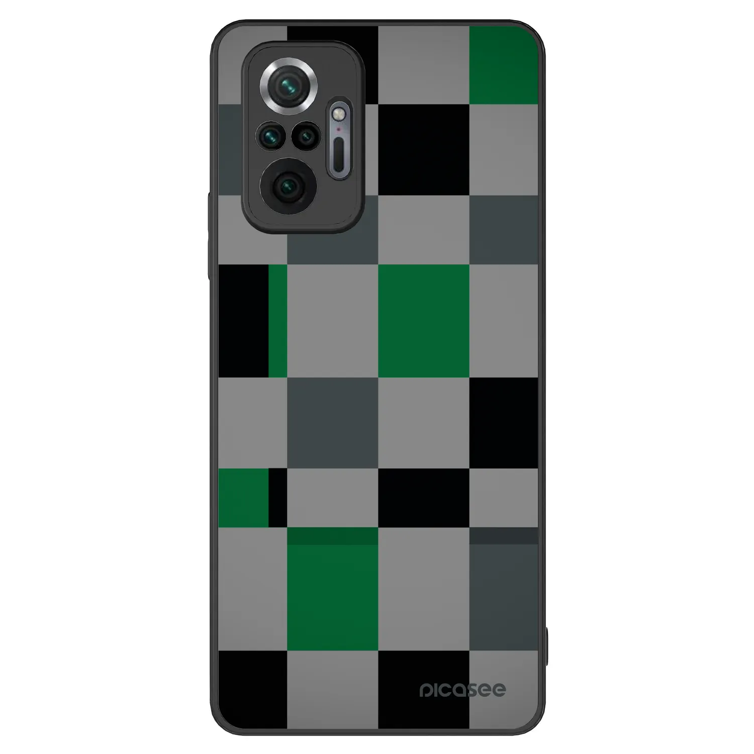 Picasee ULTIMATE CASE für Xiaomi Redmi Note 10 Pro - Block Grid