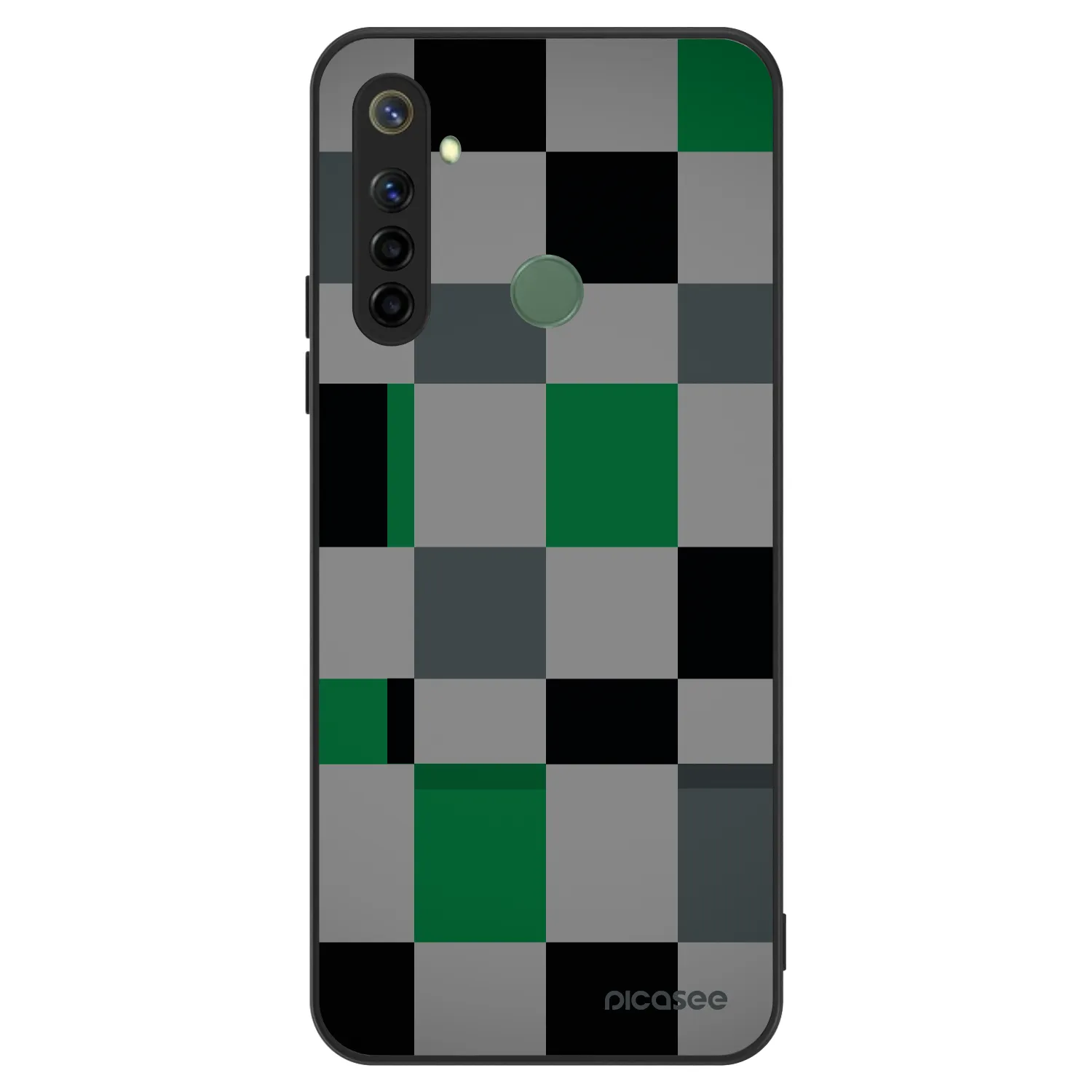 Picasee ULTIMATE CASE für Realme 5 - Block Grid
