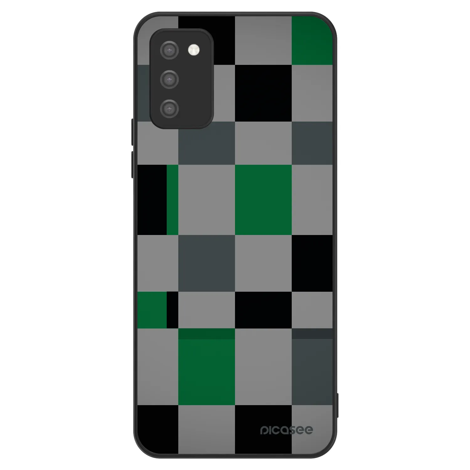 Picasee ULTIMATE CASE für Samsung Galaxy A02s A025G - Block Grid