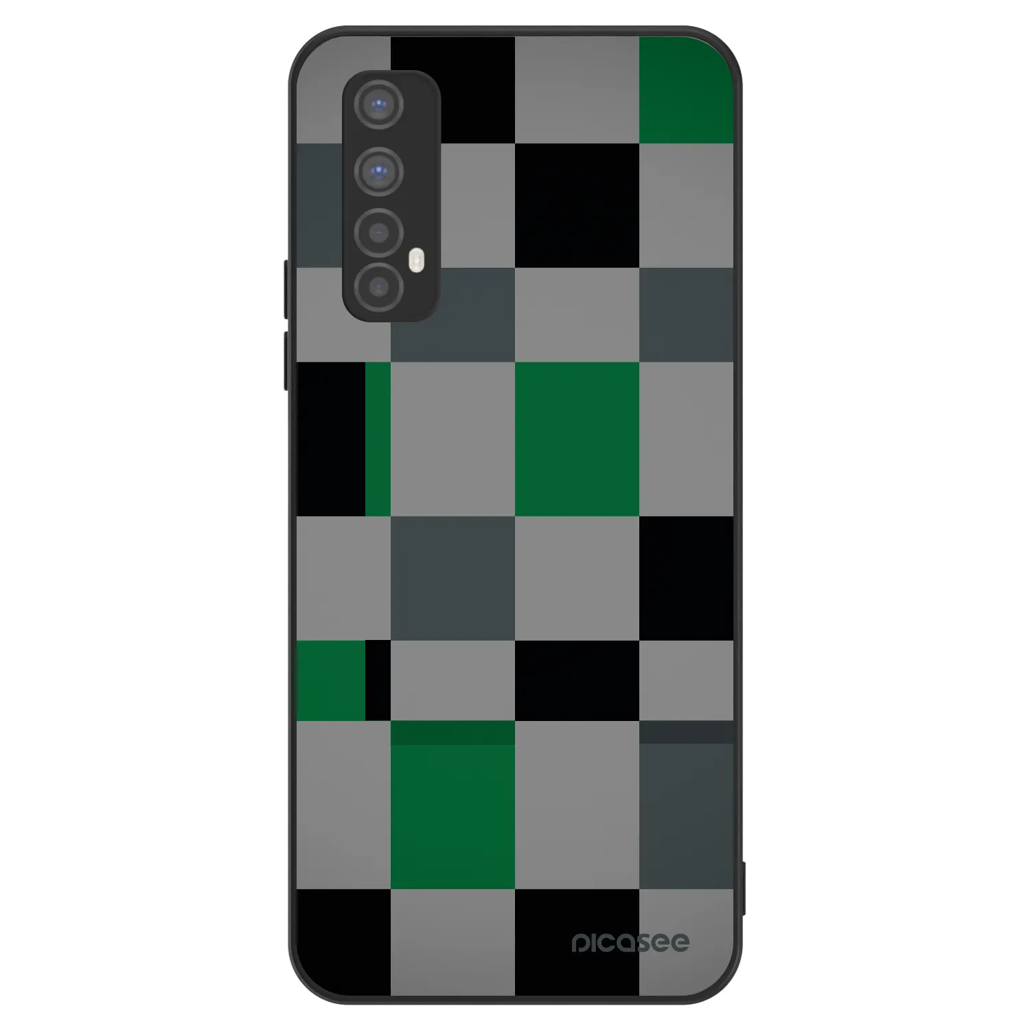 Picasee ULTIMATE CASE für Realme 7 - Block Grid