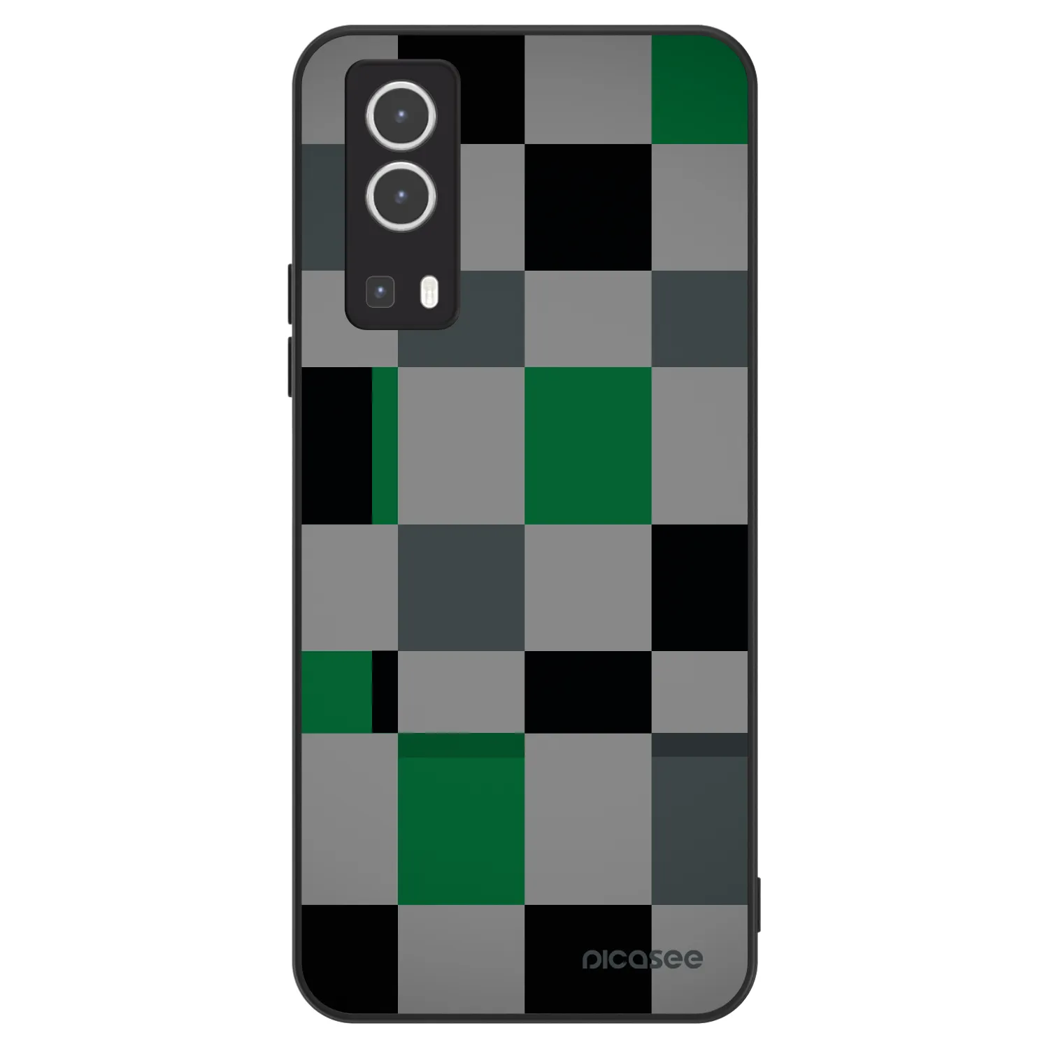 Picasee ULTIMATE CASE für Vivo Y72 5G - Block Grid