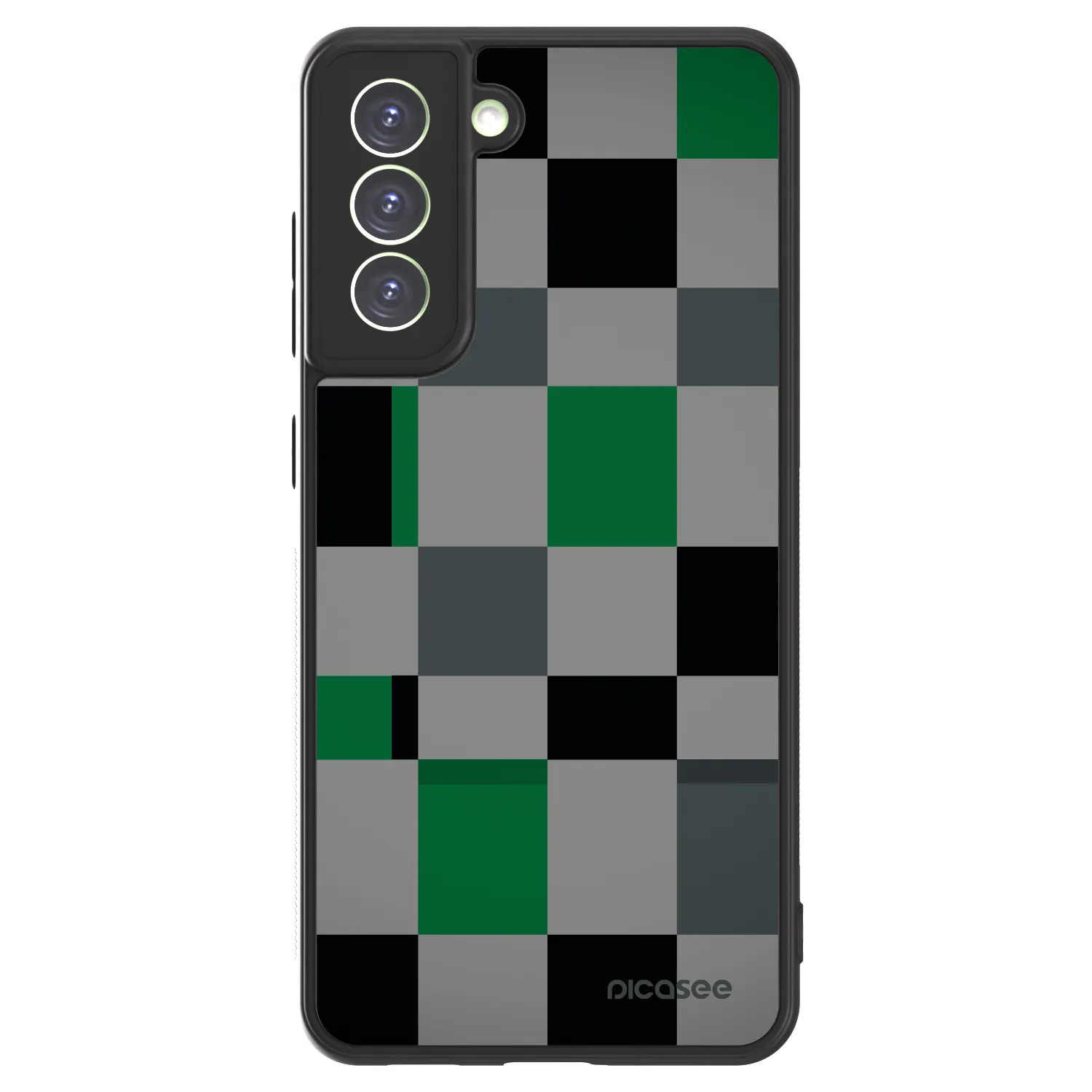 Picasee ULTIMATE CASE für Samsung Galaxy S21 FE 5G - Block Grid