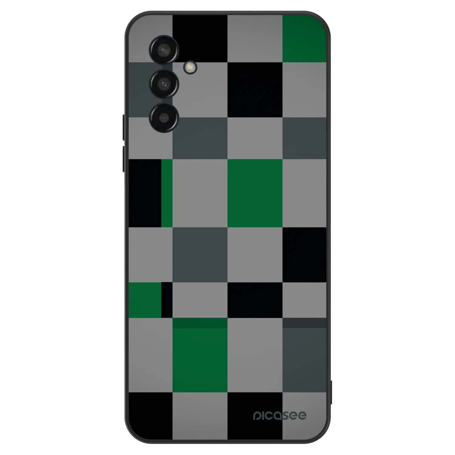 Picasee ULTIMATE CASE für Samsung Galaxy M13 M135F - Block Grid