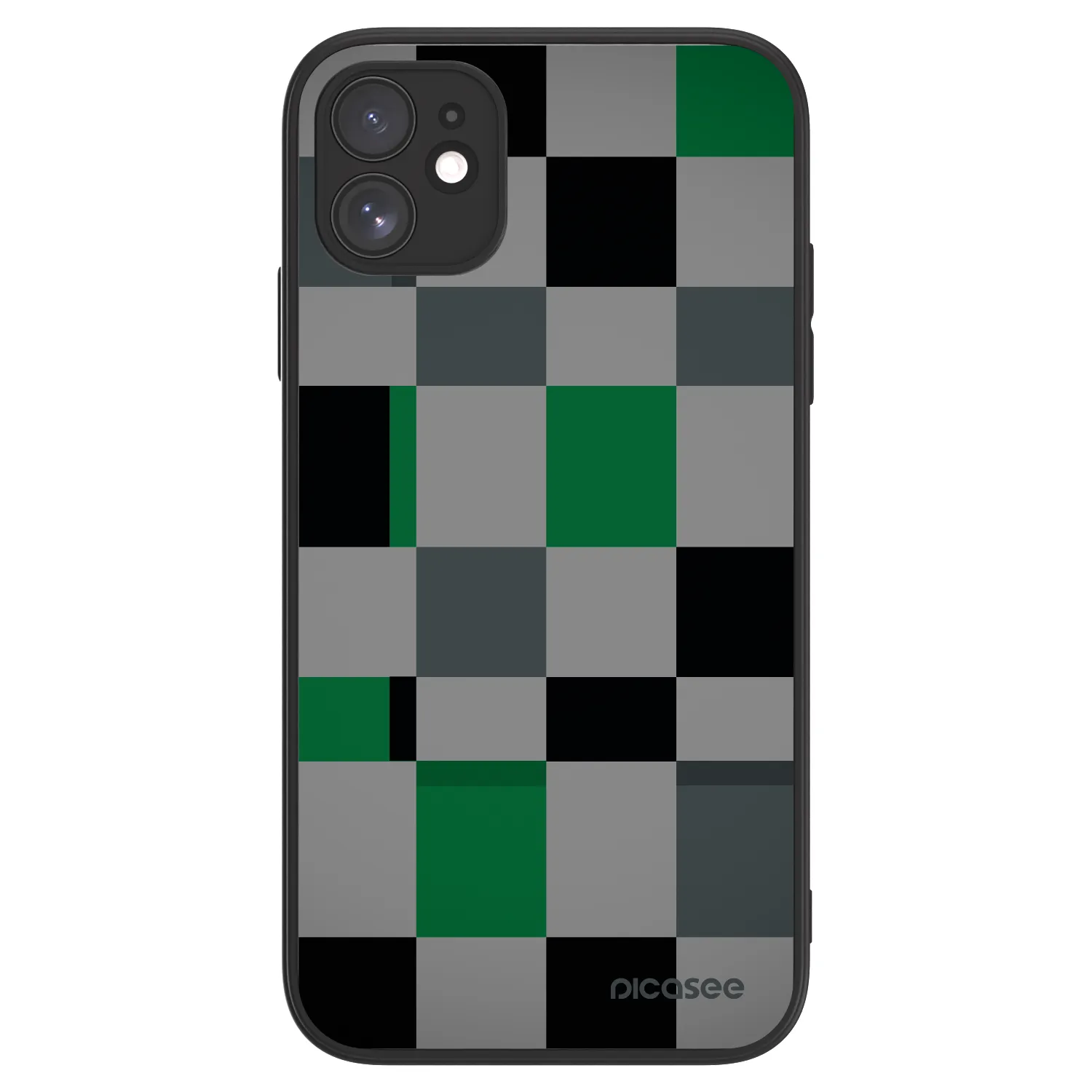 Picasee ULTIMATE CASE MagSafe für Apple iPhone 11 - Block Grid