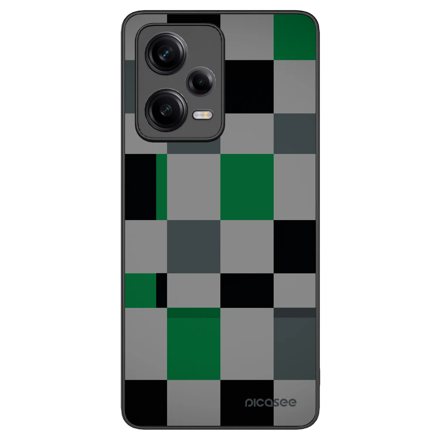 Picasee ULTIMATE CASE für Xiaomi Redmi Note 12 Pro+ 5G - Block Grid