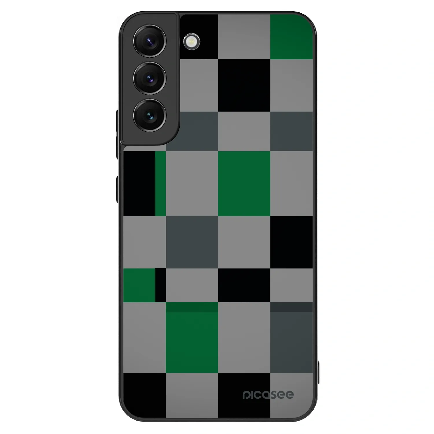 Picasee ULTIMATE CASE PowerShare für Samsung Galaxy S22+ 5G - Block Grid