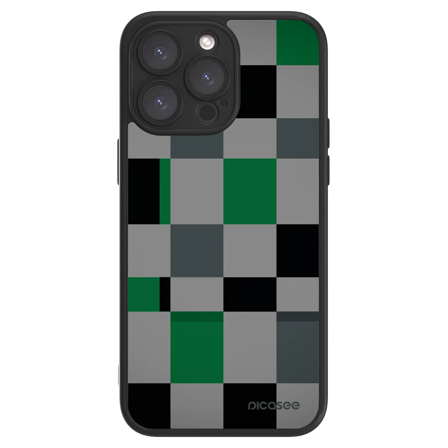 Picasee ULTIMATE CASE für Apple iPhone 15 Pro Max - Block Grid