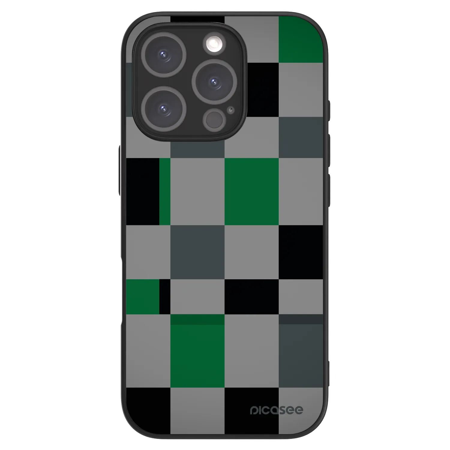 Picasee ULTIMATE CASE für Apple iPhone 16 Pro - Block Grid