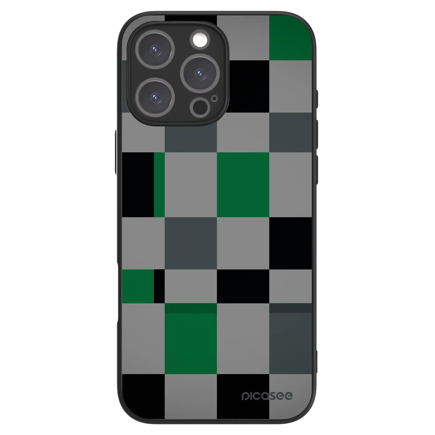 Picasee ULTIMATE CASE MagSafe für Apple iPhone 16 Pro Max - Block Grid