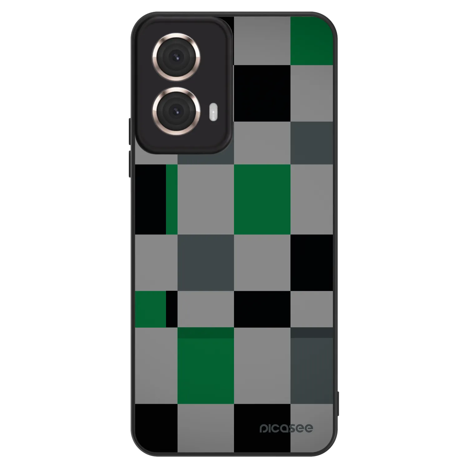 Picasee ULTIMATE CASE für Motorola Moto G85 - Block Grid