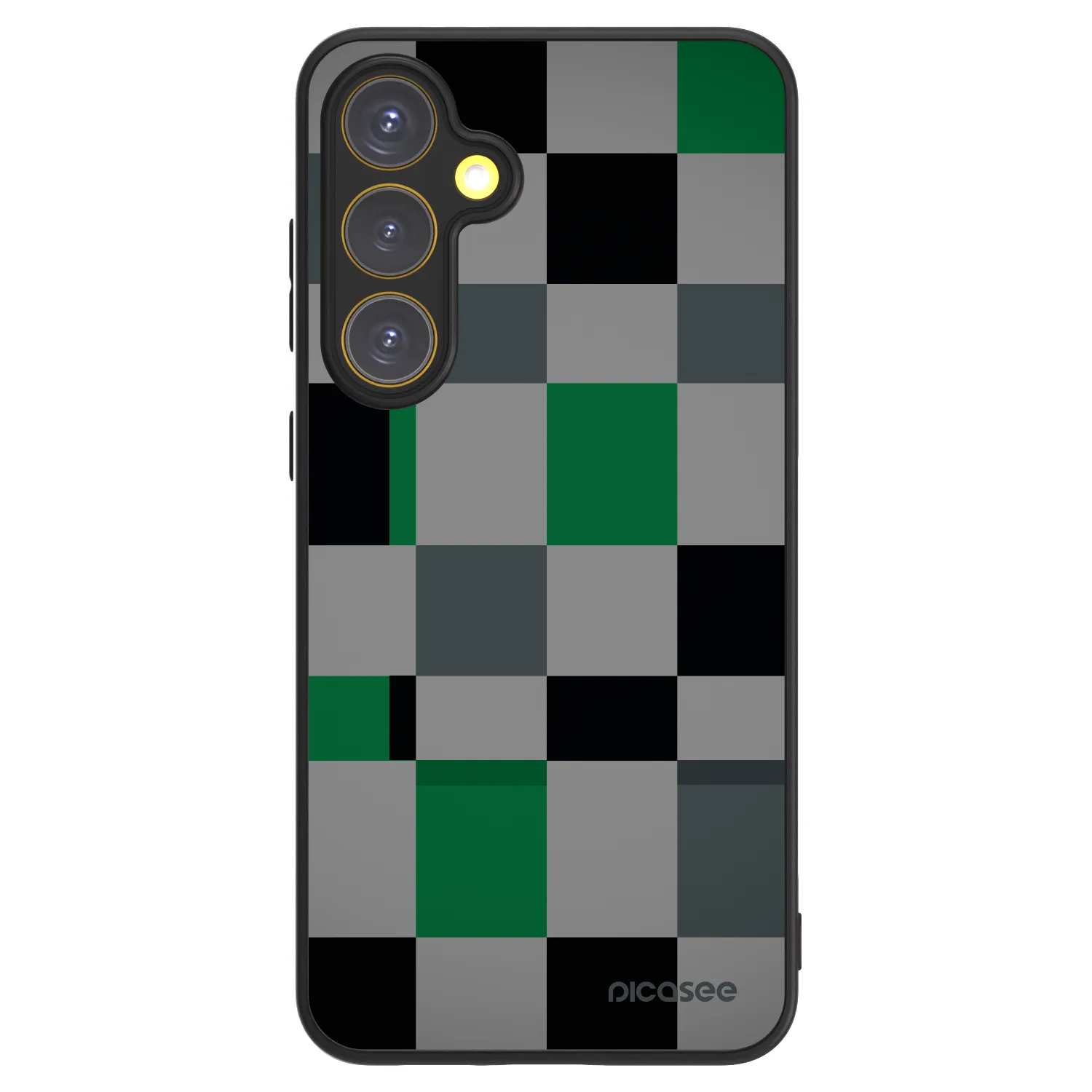 Picasee ULTIMATE CASE für Samsung Galaxy S24 FE S721B - Block Grid