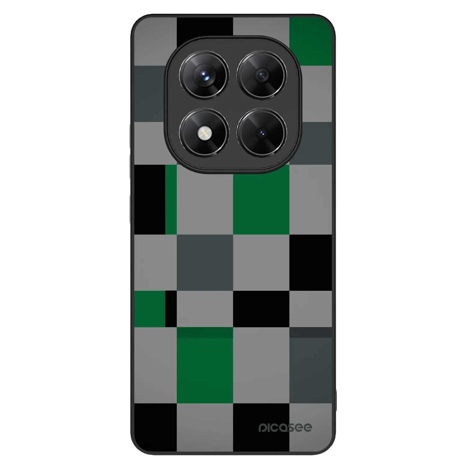 Picasee ULTIMATE CASE für Xiaomi Redmi Note 14 Pro 5G - Block Grid