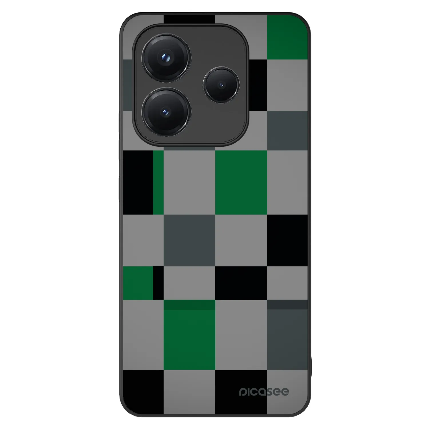 Picasee ULTIMATE CASE für Xiaomi Redmi Note 14 5G - Block Grid