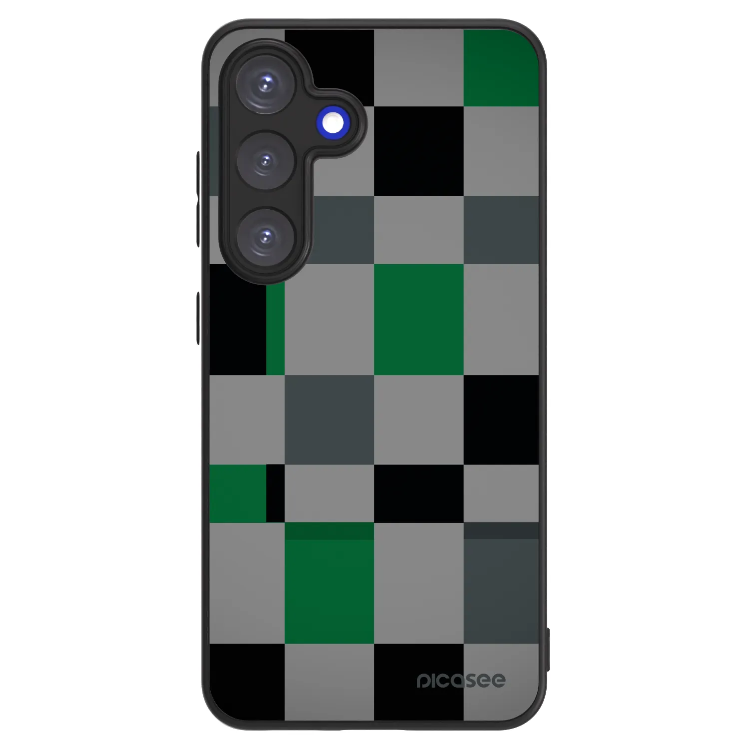Picasee ULTIMATE CASE PowerShare für Samsung Galaxy S25 5G - Block Grid