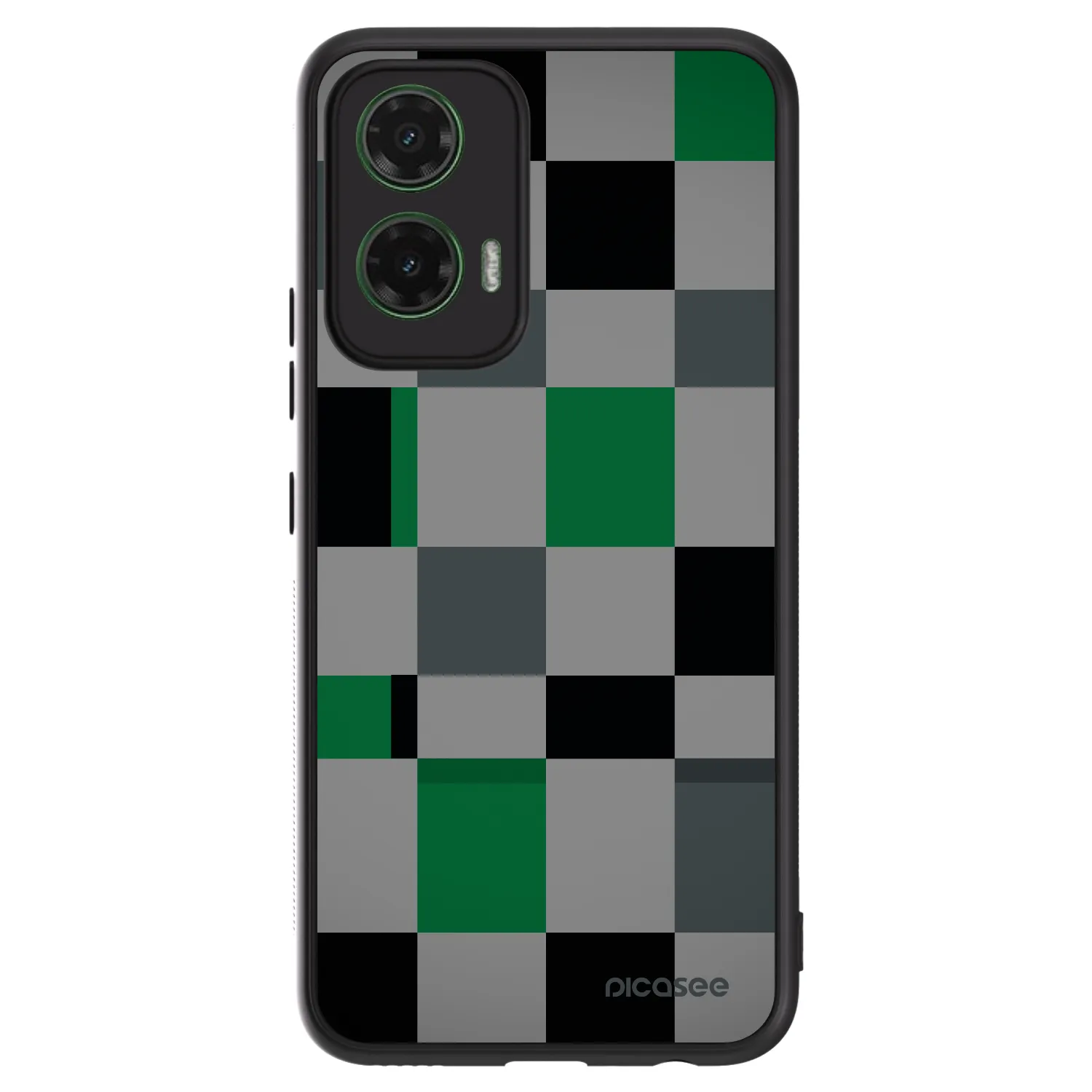 Picasee ULTIMATE CASE für Motorola Moto G35 5G - Block Grid