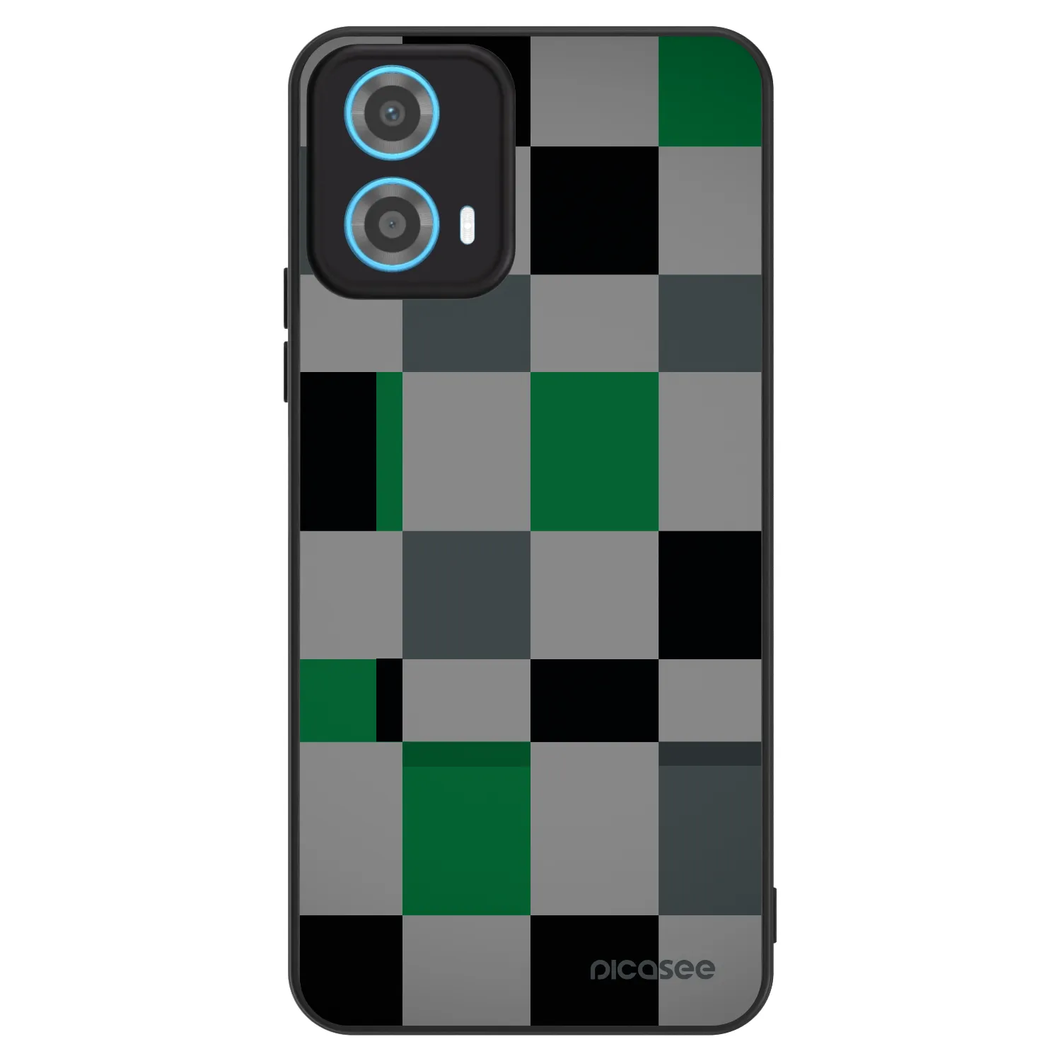 Picasee ULTIMATE CASE für Motorola Moto G34 5G - Block Grid