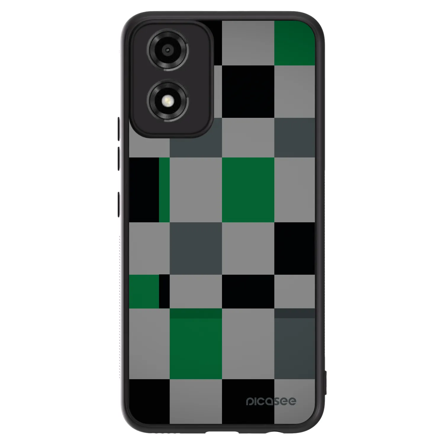 Picasee ULTIMATE CASE für Motorola Moto E14 - Block Grid