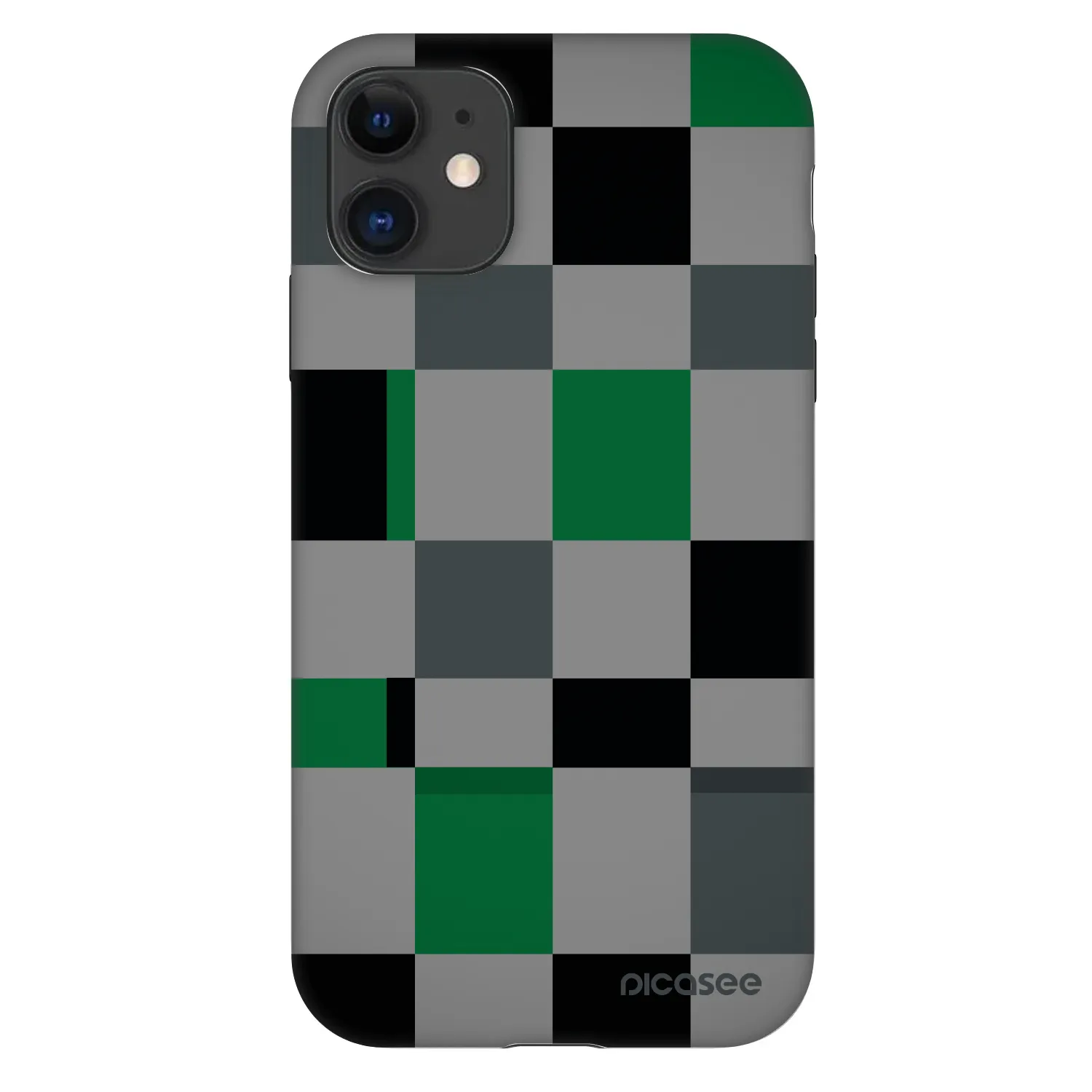 Picasee Fashion Case für Apple iPhone 11 - Block Grid