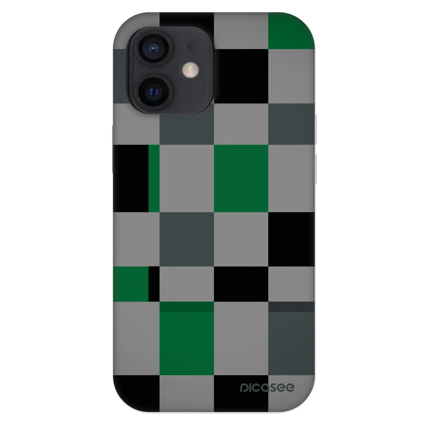 Picasee Fashion Case für Apple iPhone 12 mini - Block Grid
